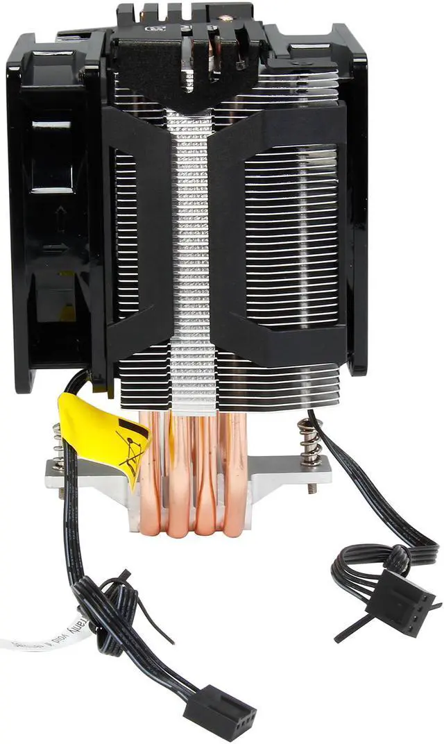 Alt view image 6 of 9 - Cooler Master Hyper D92 - CPU Air Cooler with Dual 92mm Offset Push-Pull Fans and Accelerated Cooling System