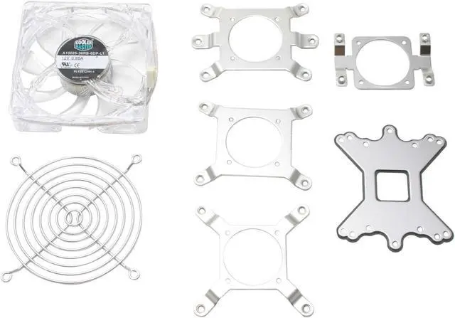 Alt view image 4 of 5 - COOLER MASTER RR-UNH-P0U1 100mm Rifle CPU Cooler