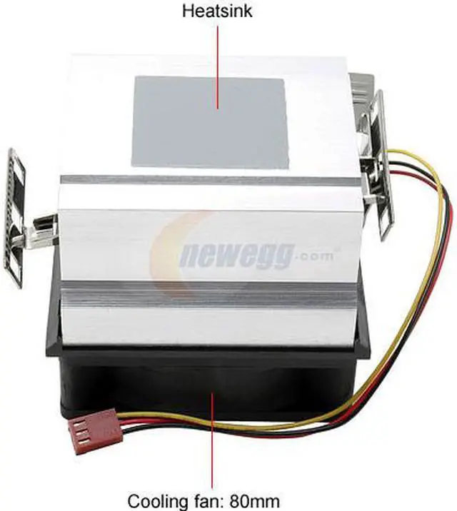 Alt view image 4 of 5 - COOLER MASTER DK8-8ID2A-0L-GP 80mm Rifle CPU Cooler