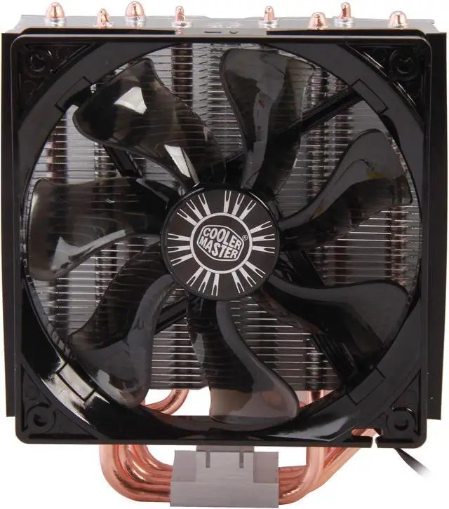 Alt view image 2 of 6 - Cooler Master Hyper T4 - CPU Cooler with 4 Direct Contact Heatpipes