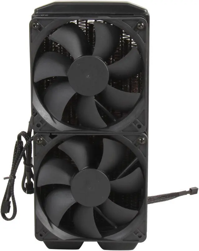 Alt view image 2 of 6 - Cooler Master Eisberg 240L Prestige – High Performance All-In-One CPU Liquid Water Cooling System with 240mm Copper Radiator