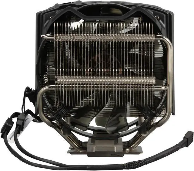 Alt view image 4 of 7 - Cooler Master V8 GTS High Performance CPU Cooler, Horizontal Vapor Chamber, 8 Heatpipes, Aluminum Fins, Dual 120mm Fans, Red LED, AMD /Intel LGA1200/1151/2066