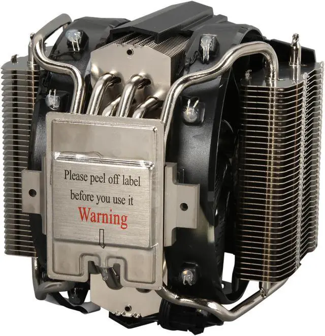 Alt view image 7 of 7 - Cooler Master V8 GTS High Performance CPU Cooler, Horizontal Vapor Chamber, 8 Heatpipes, Aluminum Fins, Dual 120mm Fans, Red LED, AMD /Intel LGA1200/1151/2066