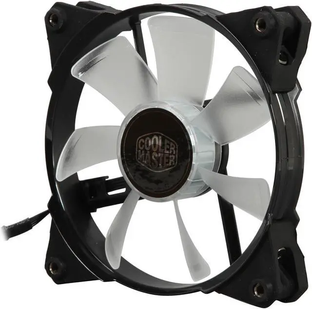 Alt view image 2 of 6 - Cooler Master JetFlo 120 - POM Bearing 120mm Blue LED High Performance Silent Fan for Computer Cases, CPU Coolers, and Radiators