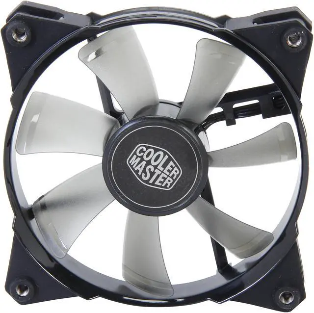 Alt view image 2 of 5 - Cooler Master JetFlo 120 - POM Bearing 120mm High Performance Silent Fan for Computer Cases, CPU Coolers, and Radiators (Black)