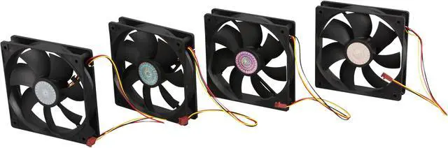 Main image of Cooler Master Super Fan 120 - Ball Bearing 120mm Silent Cooling Fan for Computer Cases, CPU Coolers, and Radiators (Value 4-Pack)