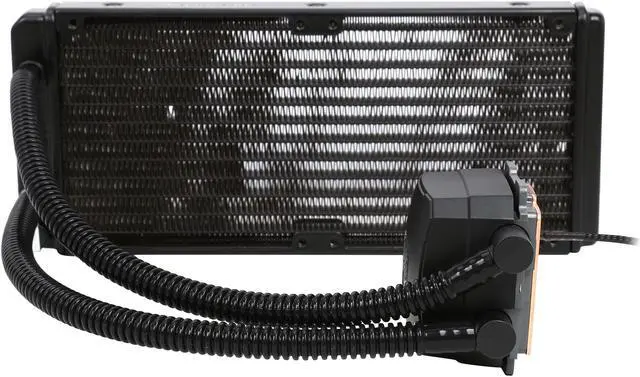 Alt view image 3 of 10 - Cooler Master Nepton 240M - CPU Water Cooling System, All-In-One Kit with 240mm Radiator and 2 Silencio Fans