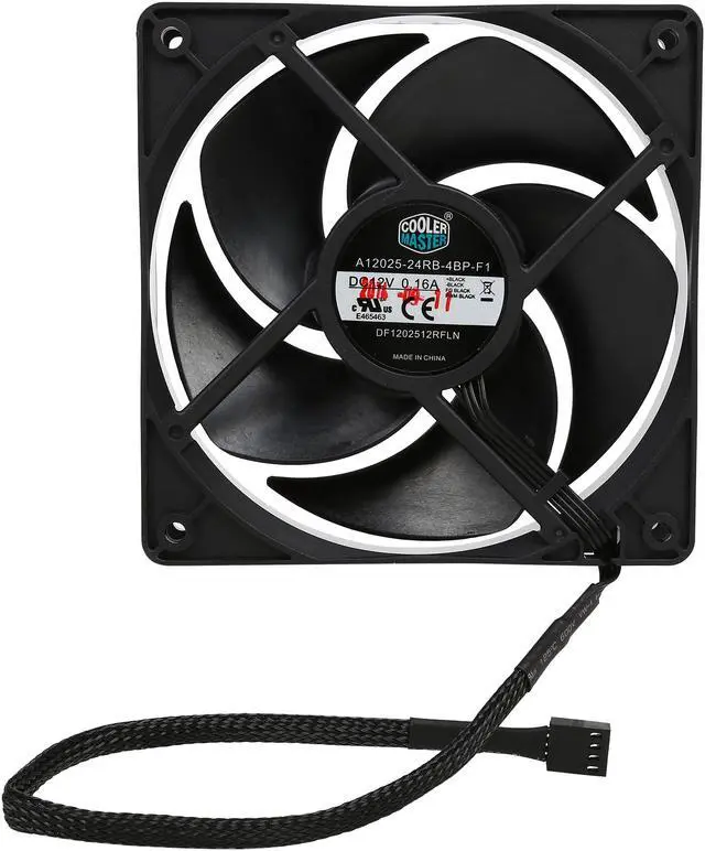 Alt view image 9 of 10 - Cooler Master Nepton 240M - CPU Water Cooling System, All-In-One Kit with 240mm Radiator and 2 Silencio Fans