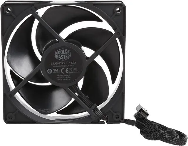 Alt view image 4 of 5 - COOLER MASTER R4-SFNL-24PK-R1 Silencio FP120 PWM 2400 RPM, latest in whisper-quiet cooling performance