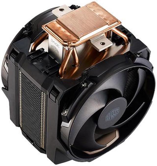 Alt view image 7 of 16 - Cooler Master MasterAir Maker 8 High-end CPU Air Cooler, 3D Vapor Chamber Base, 8 Heatpipes, Aluminum Fins, Dual Silencio FP120 Fans AMD/Intel LGA1200/1151/2066