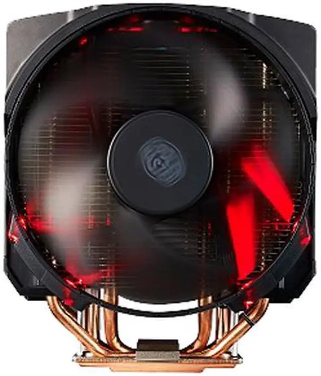 Alt view image 4 of 16 - Cooler Master MasterAir Maker 8 High-end CPU Air Cooler, 3D Vapor Chamber Base, 8 Heatpipes, Aluminum Fins, Dual Silencio FP120 Fans AMD/Intel LGA1200/1151/2066