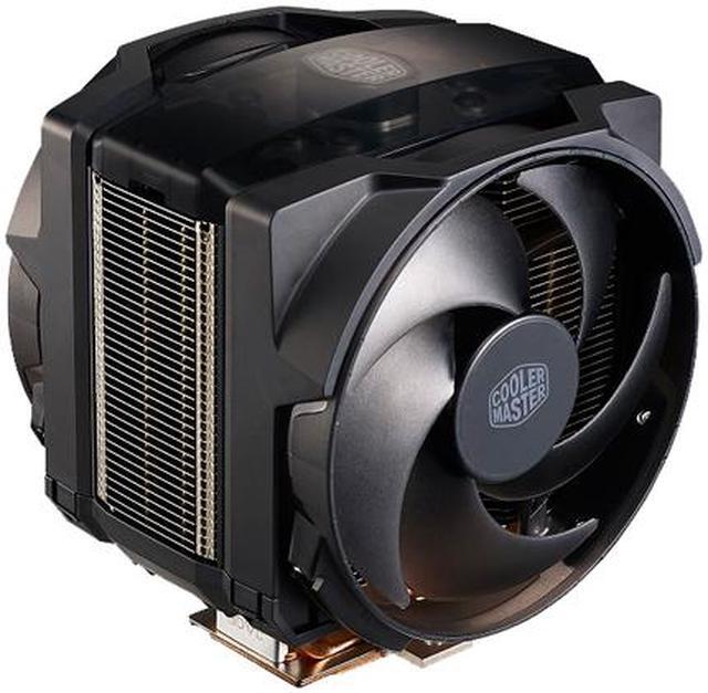 Alt view image 3 of 16 - Cooler Master MasterAir Maker 8 High-end CPU Air Cooler, 3D Vapor Chamber Base, 8 Heatpipes, Aluminum Fins, Dual Silencio FP120 Fans AMD/Intel LGA1200/1151/2066