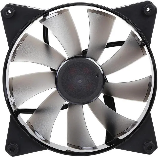 Alt view image 2 of 6 - Cooler Master MasterFan Pro 140 Air Flow with Jet-inspired Fan Blade, Speed Profiles, Exclusive Silent Driver, Rubber Mounting Inserts, and Jam Protection