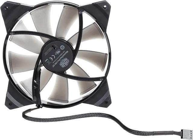 Alt view image 4 of 6 - Cooler Master MasterFan Pro 140 Air Flow with Jet-inspired Fan Blade, Speed Profiles, Exclusive Silent Driver, Rubber Mounting Inserts, and Jam Protection