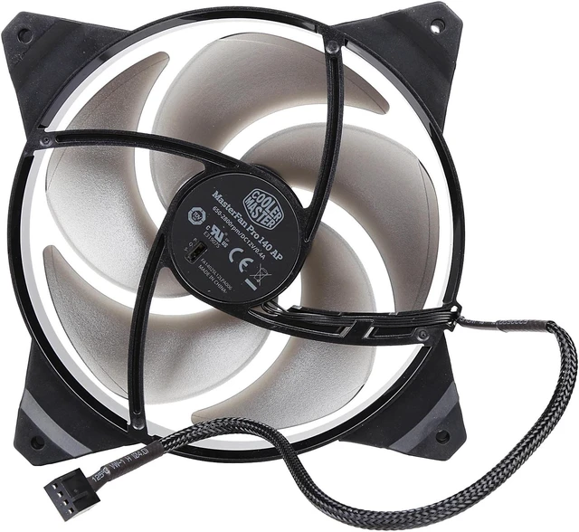Alt view image 4 of 6 - MasterFan Pro 140 Air Pressure with Helicopter Inspired Fan Blade, Speed Profiles, Exclusive Silent Driver, Rubber Mounting Inserts, and Jam Protection by Cooler Master