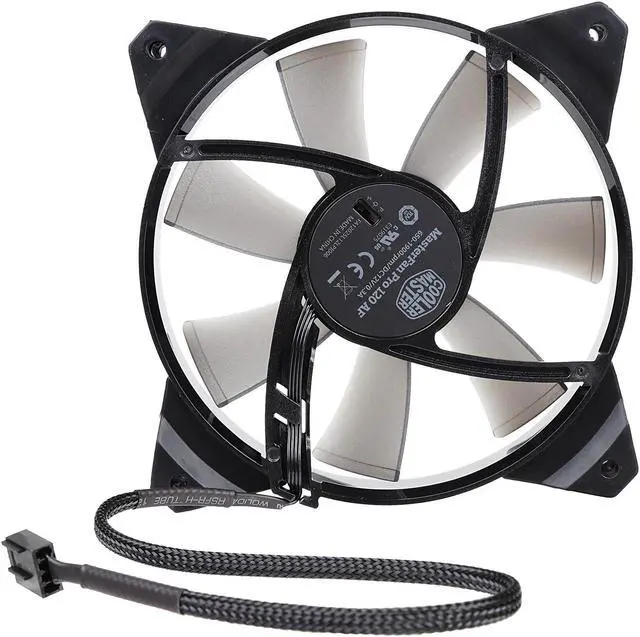 Alt view image 4 of 6 - MasterFan Pro 120 Air Flow with Jet-inspired Fan Blade, Speed Profiles, Exclusive Silent Driver, Rubber Mounting Inserts, and Jam Protection by Cooler Master