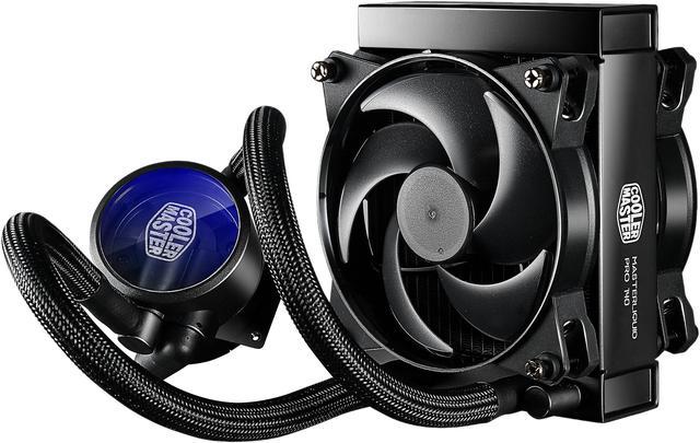 Dissipatore a liquido per cpu masterliquid pro 140, 140 x 38mm radiator, 2x  140mm fan, 650 - 2200 rpm, full socket support