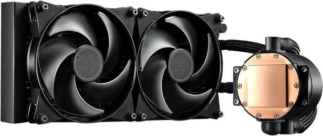 Alt view image 4 of 5 - MasterLiquid Pro 280 All-In-One CPU Liquid Cooler with FlowOp Technology by Cooler Master