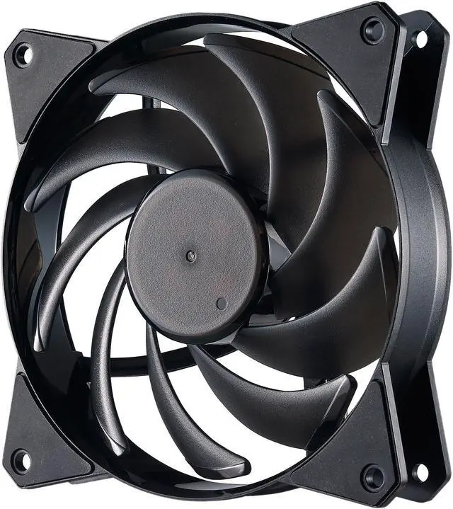 Alt view image 5 of 7 - Cooler Master MasterLiquid 120 AIO CPU Liquid Cooler, White Led Pump, Robust Sleeved FEP Tubing, Push-Pull Dual 120mm Air Balance MF, Dual Chamber Technology