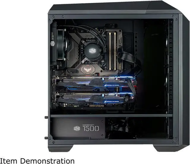 Alt view image 6 of 7 - Cooler Master MasterLiquid Lite 120 AIO CPU Liquid Cooler, White Led Pump, FEP Tubing, 120mm Air Balance MF, Dual Dissipation Technology