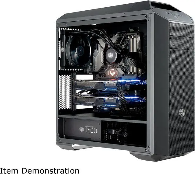 Alt view image 7 of 7 - Cooler Master MasterLiquid Lite 120 AIO CPU Liquid Cooler, White Led Pump, FEP Tubing, 120mm Air Balance MF, Dual Dissipation Technology