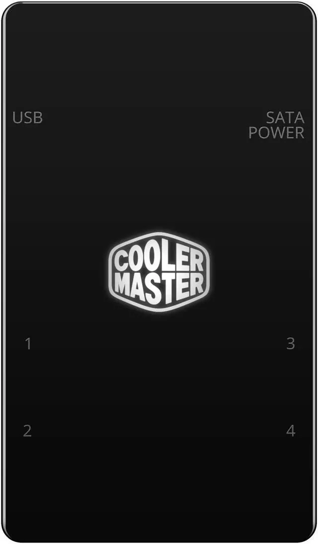 Alt view image 7 of 10 - 3 MasterFan Pro 120 Air Balance RGB with Hybrid-Design Fan Blade, Speed Profiles, and Customizable Color Options with RGB LED Controller by Cooler Master