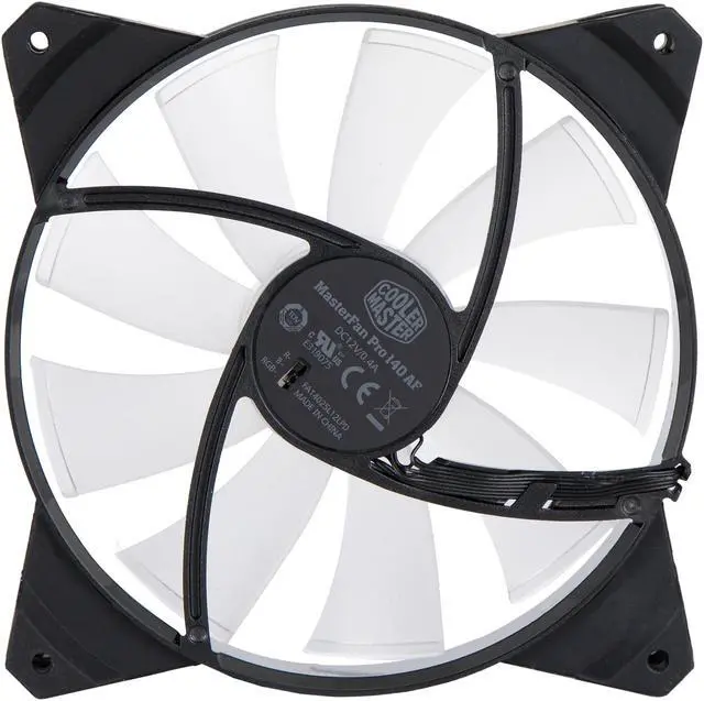 Alt view image 3 of 6 - Cooler Master MasterFan Pro 140 mm Air Flow RGB Fan, 3 in 1 with RGB LED Controller. MFY-F4DC-083PC-R1.