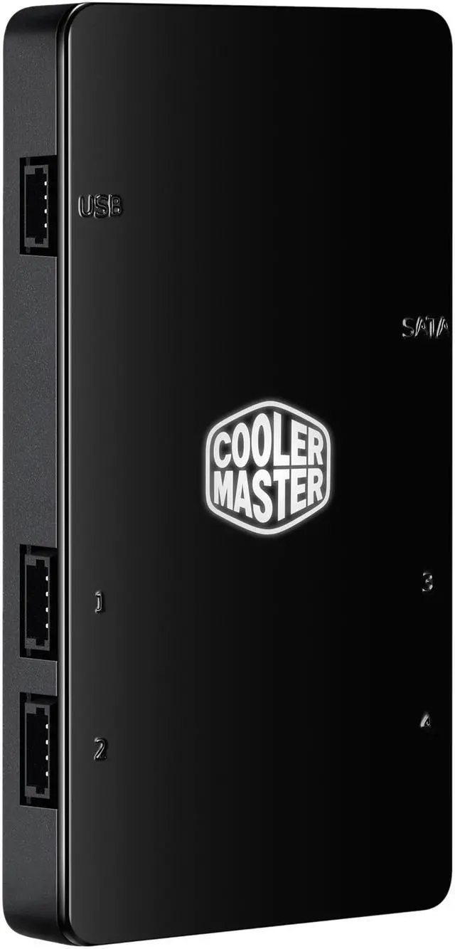 Alt view image 4 of 6 - Cooler Master MasterFan Pro 140 mm Air Pressure RGB Fan, 3 in 1 with RGB LED Controller. MFY-P4DC-153PC-R1.