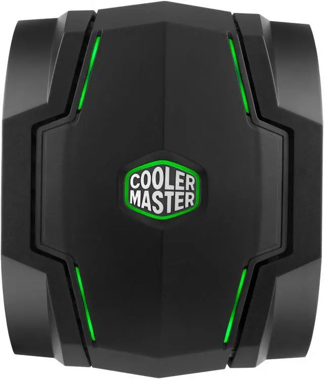Alt view image 10 of 10 - Cooler Master MA610P RGB CPU Air Cooler, 6 CDC Heatpipes, Dual 120mm RGB MasterFan