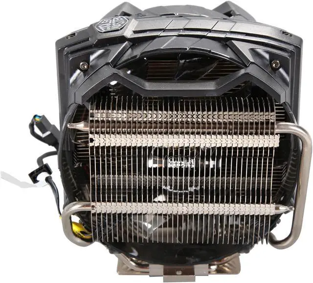 Alt view image 4 of 8 - Cooler Master V8 GTS - High Performance CPU Cooler with Horizontal Vapor Chamber and 8 Heatpipes