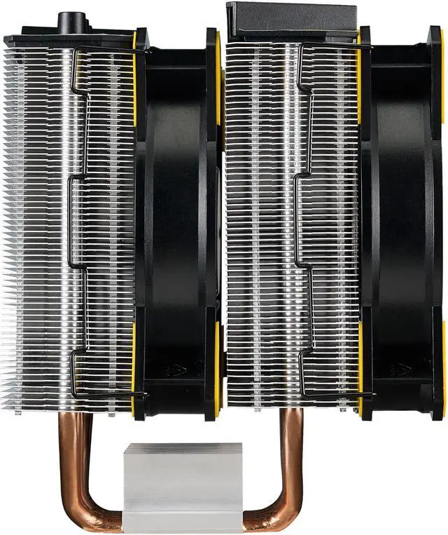 Alt view image 7 of 12 - Cooler Master MasterAir MA620P TUF Gaming Alliance Edition Dual-Tower RGB CPU Air Cooler 6 Heatpipes, Dual MasterFan MF120R 120mm RGB Fans