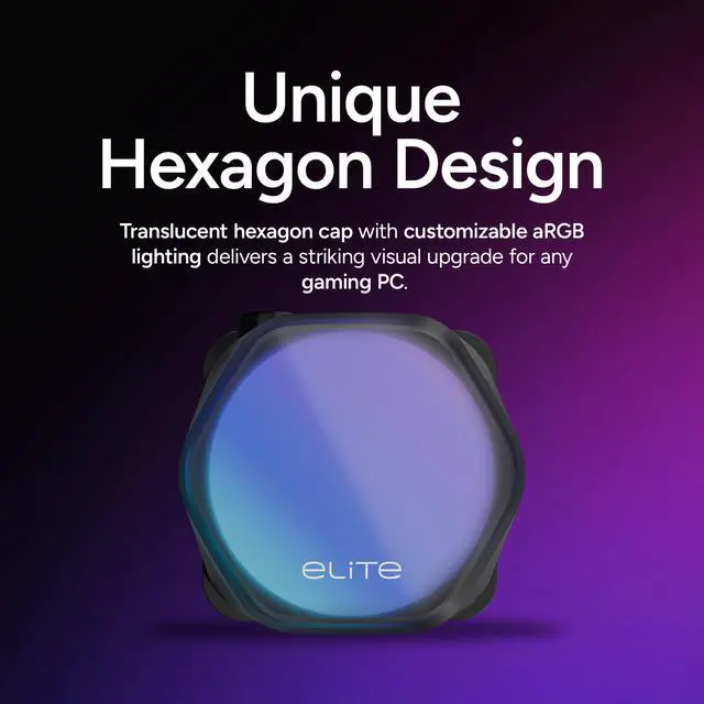 Alt view image 5 of 12 - COOLER MASTER 360 Elite Liquid CPU Liquid Cooler, Dual-Chamber Pump, Customizable aRGB Lighting, Maintenance-Free, Easy Install, AMD Ryzen 9 AM5|4, Intel Ultra i9 LGA 1851|1700 Design (MLX-D36M-A20PC)