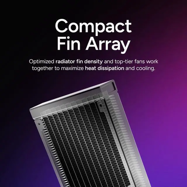 Alt view image 10 of 12 - COOLER MASTER 360 Elite Liquid CPU Liquid Cooler, Dual-Chamber Pump, Customizable aRGB Lighting, Maintenance-Free, Easy Install, AMD Ryzen 9 AM5|4, Intel Ultra i9 LGA 1851|1700 Design (MLX-D36M-A20PC)