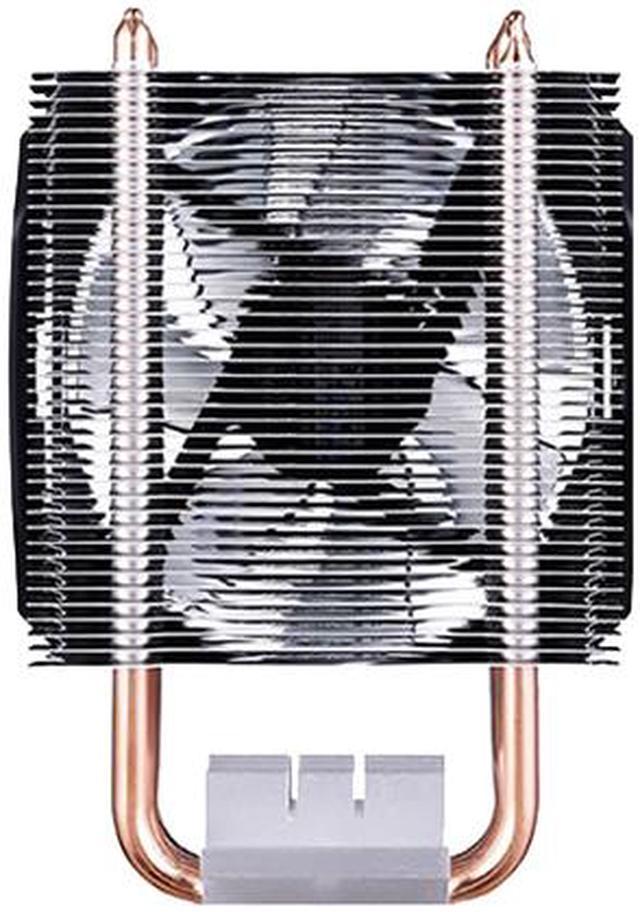 Cooler Master Hyper H412R Compact CPU Air Cooler, 95mm PWM Fan, 4 Copper  Direct Contact Heat Pipe for AMD Ryzen/Intel LGA1200/1151 Silver