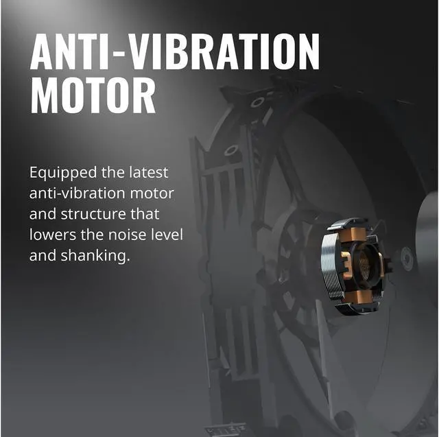 Alt view image 9 of 14 - Cooler Master MasterFan SF120M Performance PWM Fan w/ Patented Damping Frame Design Technology, Inter-Connecting Fan Blade, and Anti-Vibration Motor for a Silent Performing Case, CPU Cooler and Liquid Cooler Fan