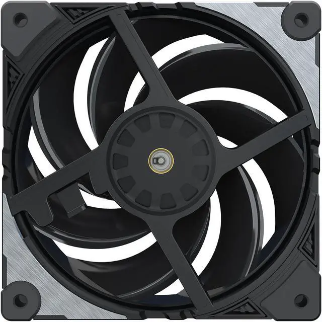 Alt view image 5 of 14 - Cooler Master MasterFan SF120M Performance PWM Fan w/ Patented Damping Frame Design Technology, Inter-Connecting Fan Blade, and Anti-Vibration Motor for a Silent Performing Case, CPU Cooler and Liquid Cooler Fan