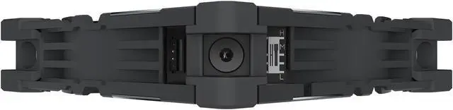 Alt view image 14 of 14 - Cooler Master MasterFan SF120M Performance PWM Fan w/ Patented Damping Frame Design Technology, Inter-Connecting Fan Blade, and Anti-Vibration Motor for a Silent Performing Case, CPU Cooler and Liquid Cooler Fan