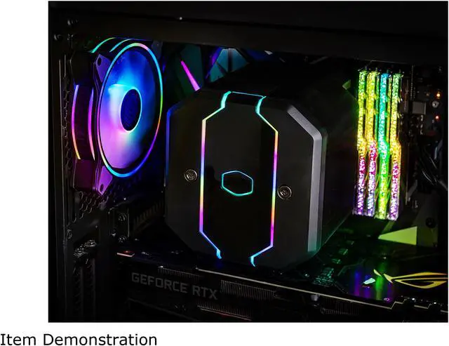 Alt view image 6 of 20 - Cooler Master MasterFan MF120 Halo Duo-Ring Addressable RGB Lighting 120mm 3 Pack w/ 24 Independently-Controlled LEDS, Absorbing Rubber Pads, PWM Static Pressure for Computer Case & Liquid Radiator