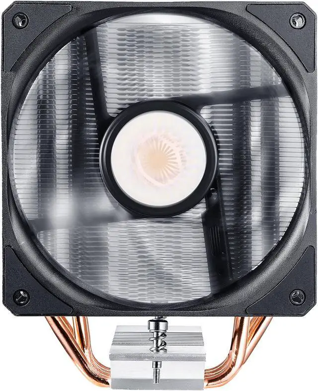 Alt view image 8 of 14 - Cooler Master Hyper 212 EVO V2 CPU Air Cooler with SickleFlow 120, PWM Fan, Direct Contact Technology, 4 copper Heat Pipes for AMD Ryzen/Intel LGA1200/1151 LGA 1700 Compatible