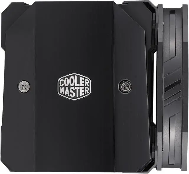 Alt view image 9 of 15 - Cooler Master MasterAir MA624 Stealth CPU Air Cooler, 6 Heat Pipes, Nickel Plated Base, Dual Tower Aluminum Black Fins, Dual SickleFlow 140mm Fans for AMD Ryzen/Intel 1200/1151 LGA 1700 Compatible