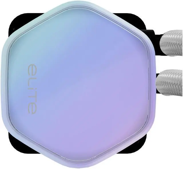 Alt view image 4 of 4 - 240 Elite Liquid White AIO CPU Liquid Cooler, R9|Ultra 7, Ceramic Bearing Pump, Translucent a RGB Cover, 240 Radiator, PWM Fans, AMD Ryzen AM5|4, Intel LGA 1851|1700 Platform Design by Cooler Master