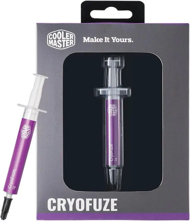 Alt view image 7 of 8 - Cooler Master CryoFuze Ultra-High Performance Thermal Paste, Nanoparticles, High CPU/GPU Conductivity W/m.k= 14m, Non Corrosive Formula, Temperature -50°C up to 250°C for CPU and GPU Coolers