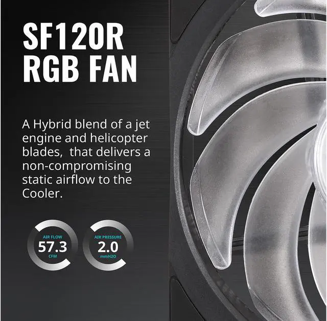 Alt view image 12 of 15 - Cooler Master Hyper 212 RGB Black Edition CPU Air Cooler, SF120R RGB Fan, Anodized Gun-Metal Black, Brushed Nickel Fins, 4 Copper Direct Contact Heat Pipes for AMD Ryzen/Intel LGA1700/1200/1151