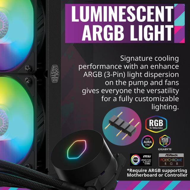 Cooler Master MasterLiquid ML240L V2 RGB Dissipatore CPU a