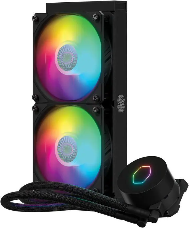 Alt view image 12 of 14 - COOLER MASTER Masterliquid ML240L ARGB V2 Liquid Cooler