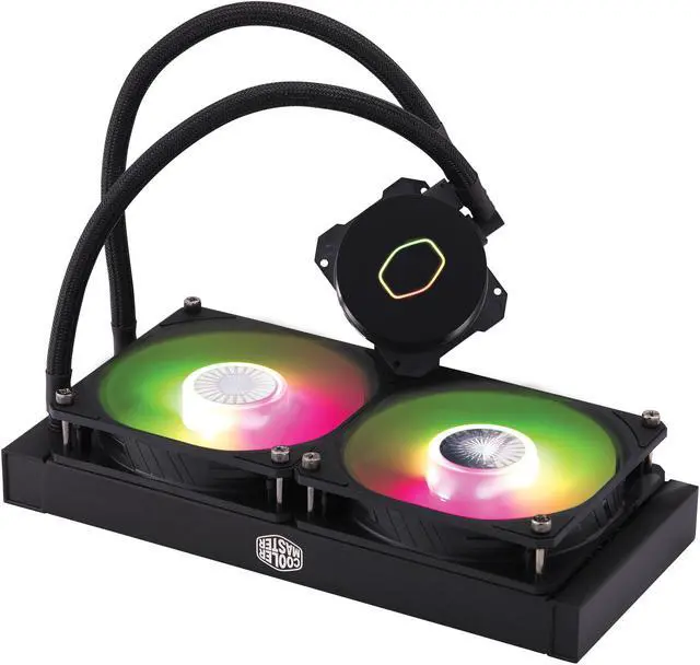 Alt view image 13 of 14 - COOLER MASTER Masterliquid ML240L ARGB V2 Liquid Cooler