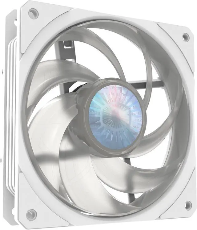 Alt view image 14 of 15 - Cooler Master MasterLiquid PL360 FLUX White ARGB Close-Loop AIO Liquid Cooler, Dual Chamber Pump, Ceramic Bearing Motor, Dual Loop PL-Flux 120mm Fans for AMD Ryzen AM5/AM4/Intel 1851/1700/1200/115X