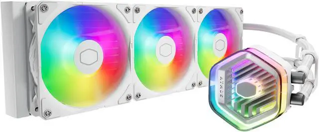 CoolerMaster MasterLiquid 360 Atmos White ARGB Close-Loop