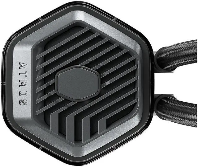 Alt view image 12 of 13 - Cooler Master Atmos Stealth AIO CPU Liquid Cooler - 360mm Radiator with 3X Mobius PWM Fans, Dual-Chamber Pump, Low Noise, AMD AM5/AM4 & Intel LGA 1851/1700, Black