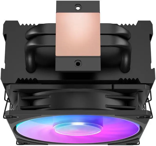 Alt view image 5 of 10 - Cooler Master Hyper 212 3DHP CPU Air Cooler, 3DHP Heat Pipe Technology, Mobius 120 PWM Fans, Customizable aRGB Lighting, Quiet Operation, Easy Install, AMD Ryzen 7 AM5|4, Intel Ultra 7 LGA 1851|1700